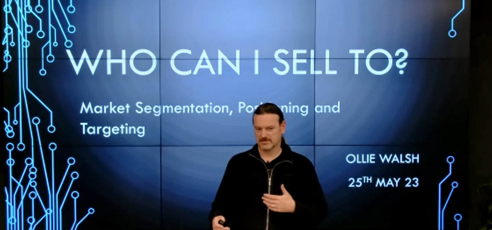 Presentation on 'Who Can I Sell to?'